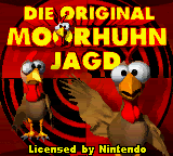 Original Moorhuhn Jagd, Die (Germany) Title Screen